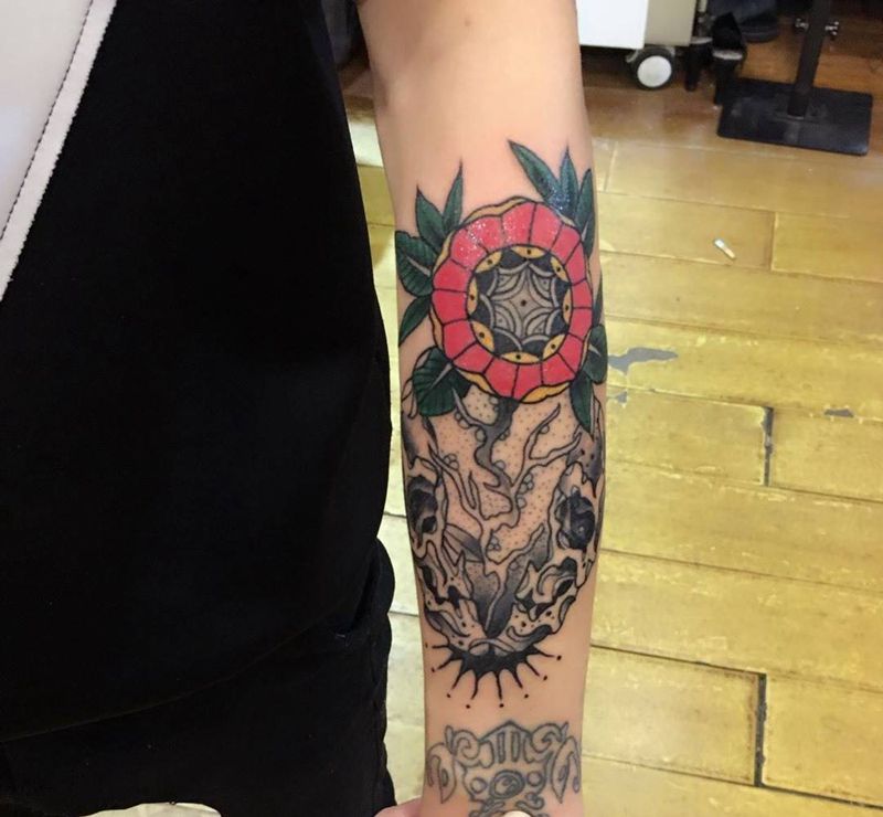 纹铭刺青纹身图片