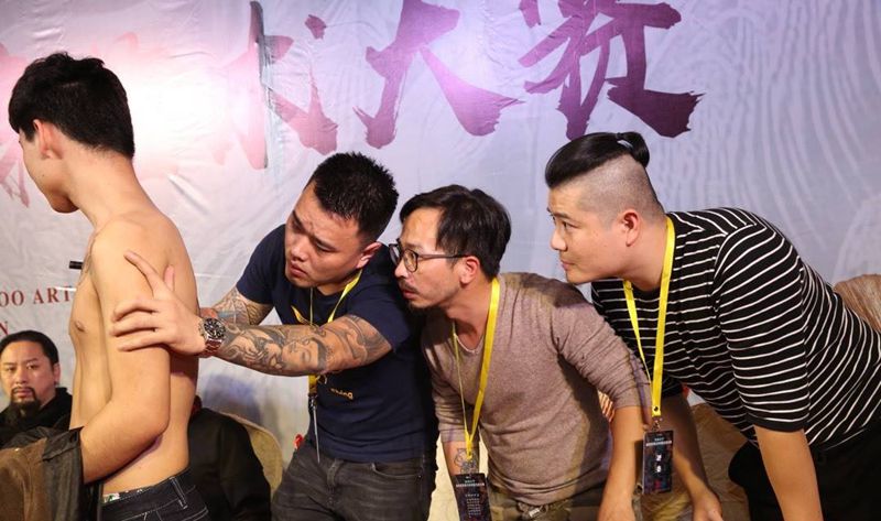 福建首届纹身艺术展纹身图片