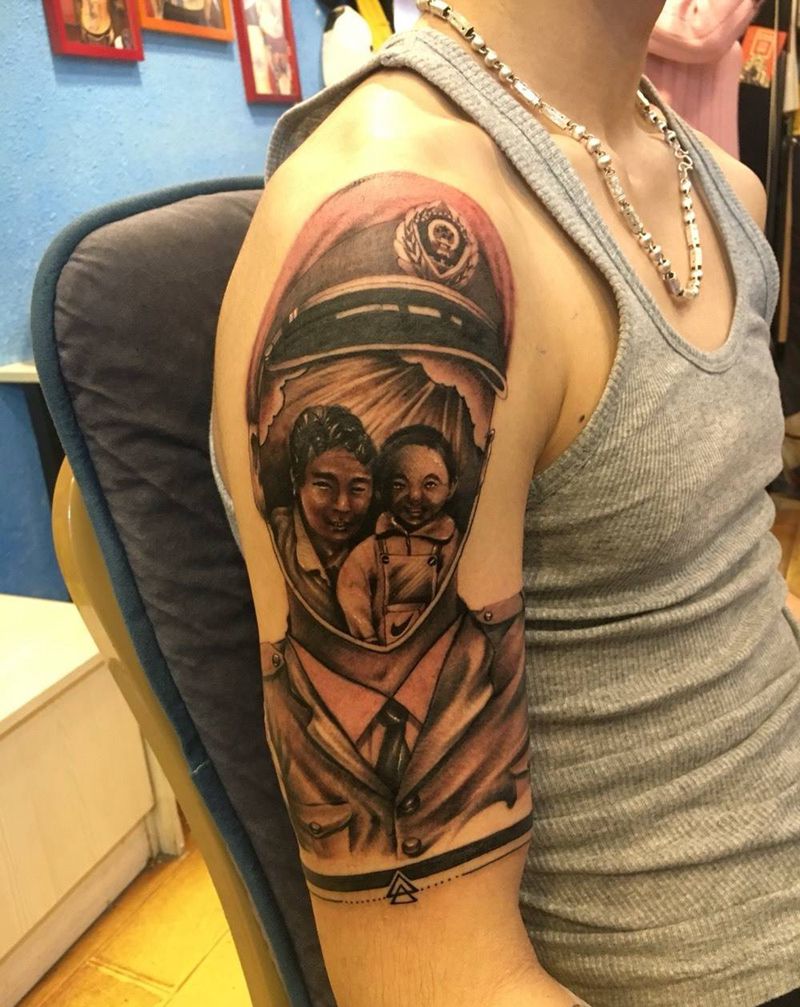 纹铭刺青纹身图片