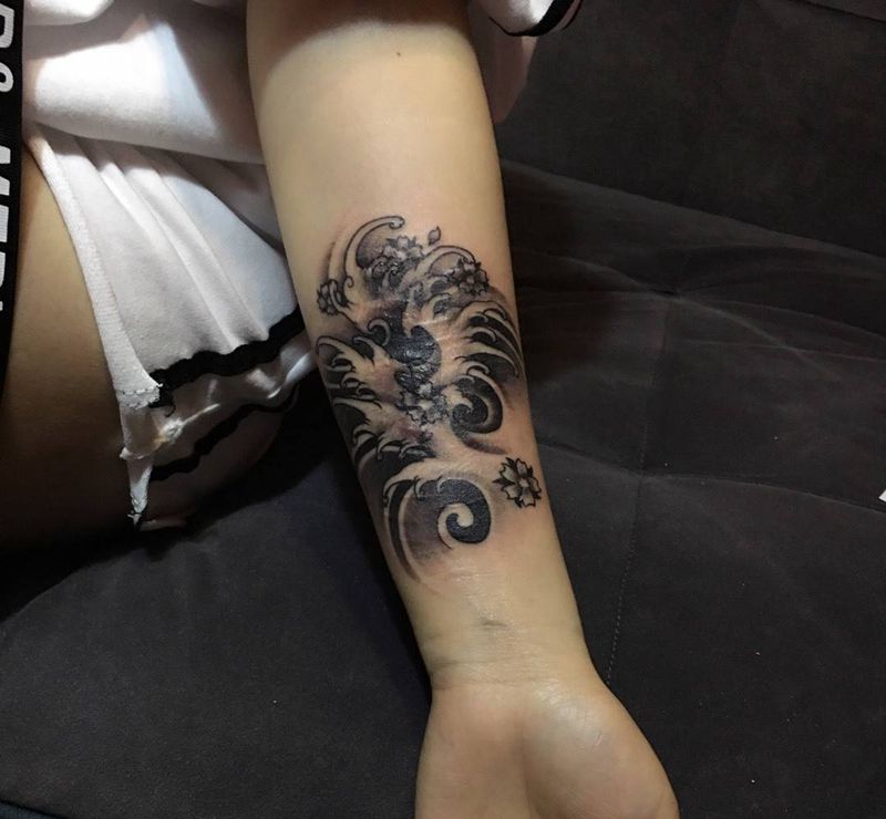 遮盖作品纹身图片