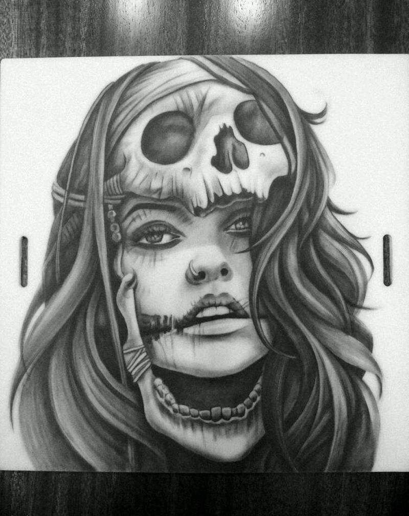 练习皮作品纹身图片