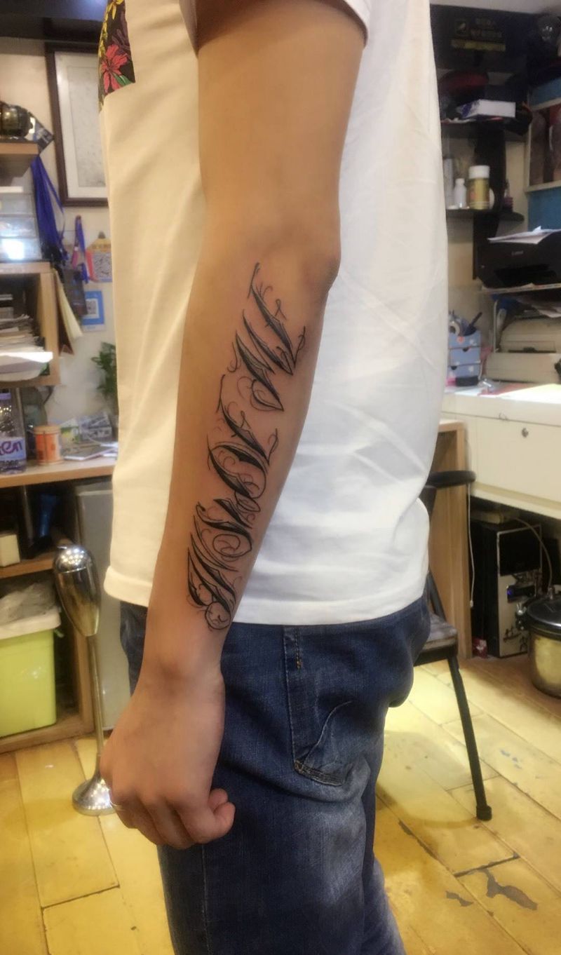 纹铭刺青纹身图片