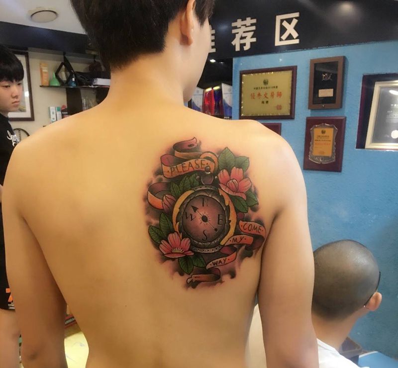 纹铭刺青纹身图片