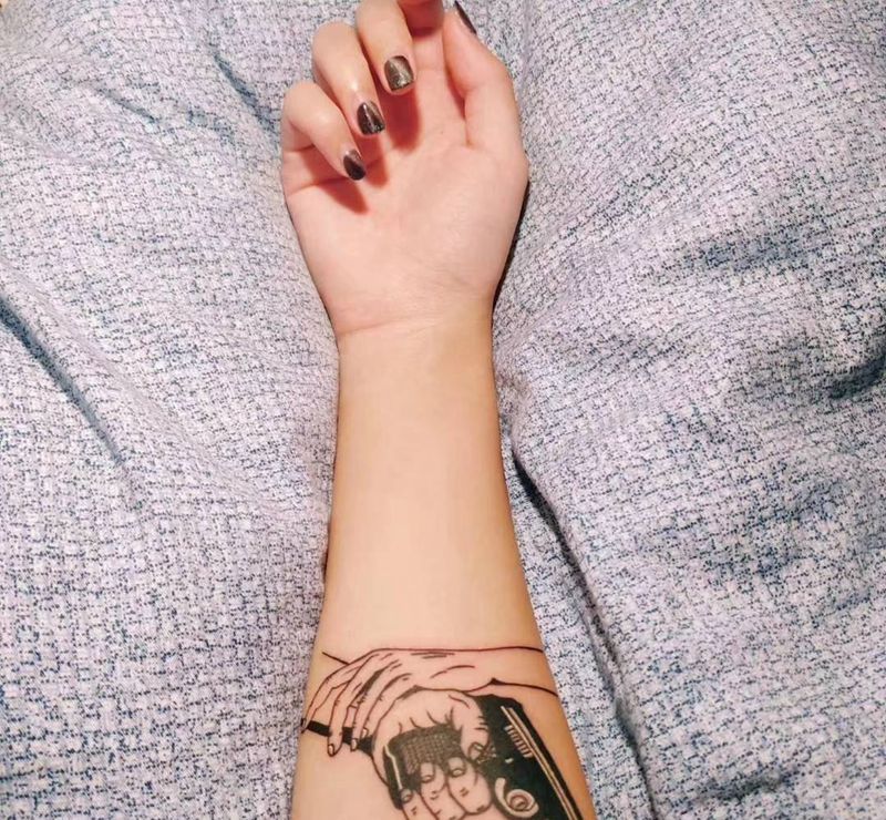 卖家秀纹身图片_手臂纹身图案