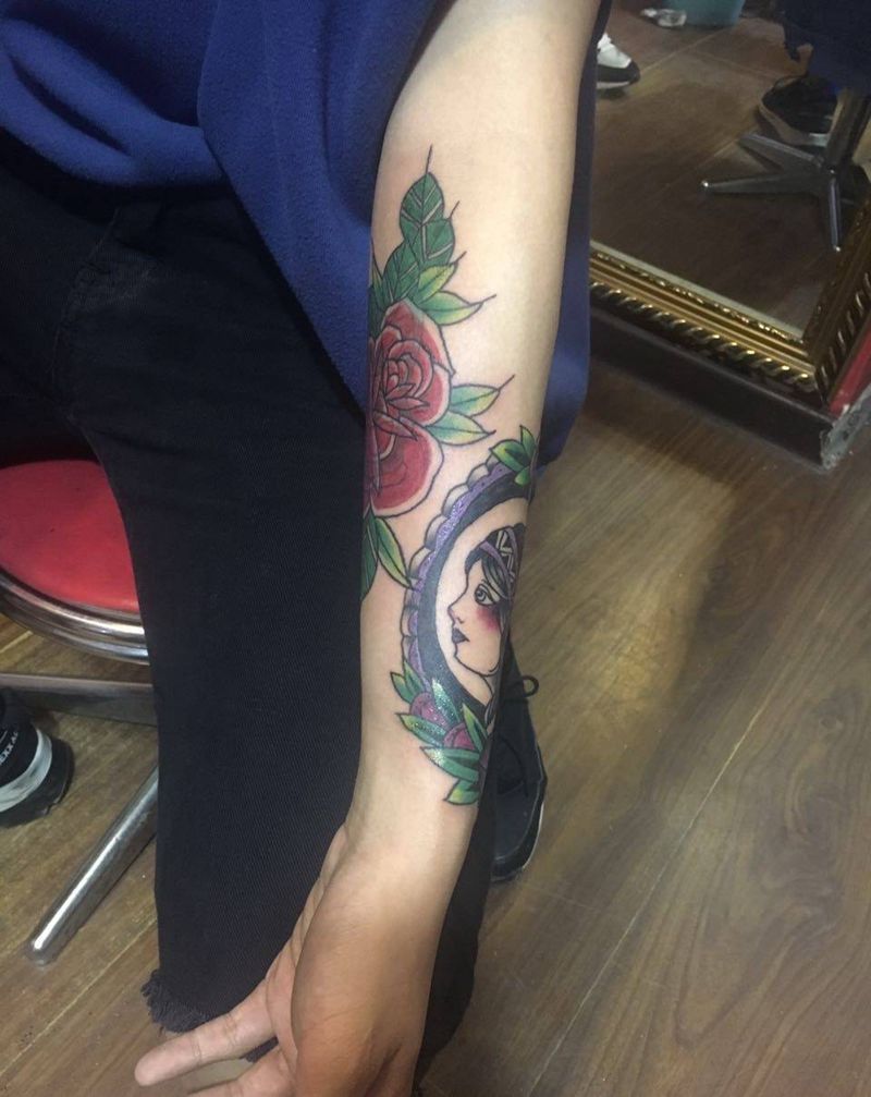 纹铭刺青纹身图片