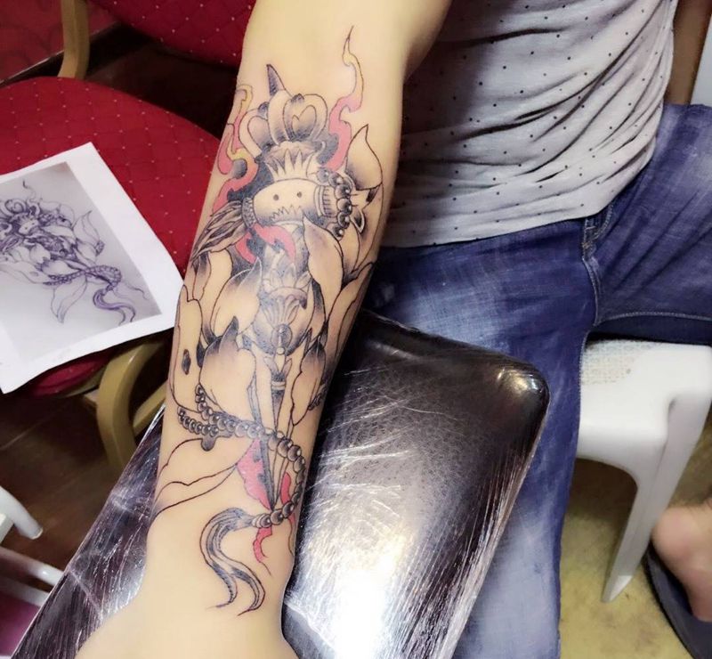 纹铭刺青纹身图片