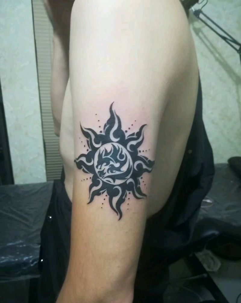 龙图腾纹身图片