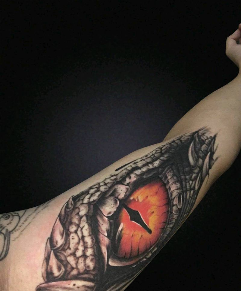 福州卓其松纹身师作品纹身图片_手臂欧美写实纹身图案