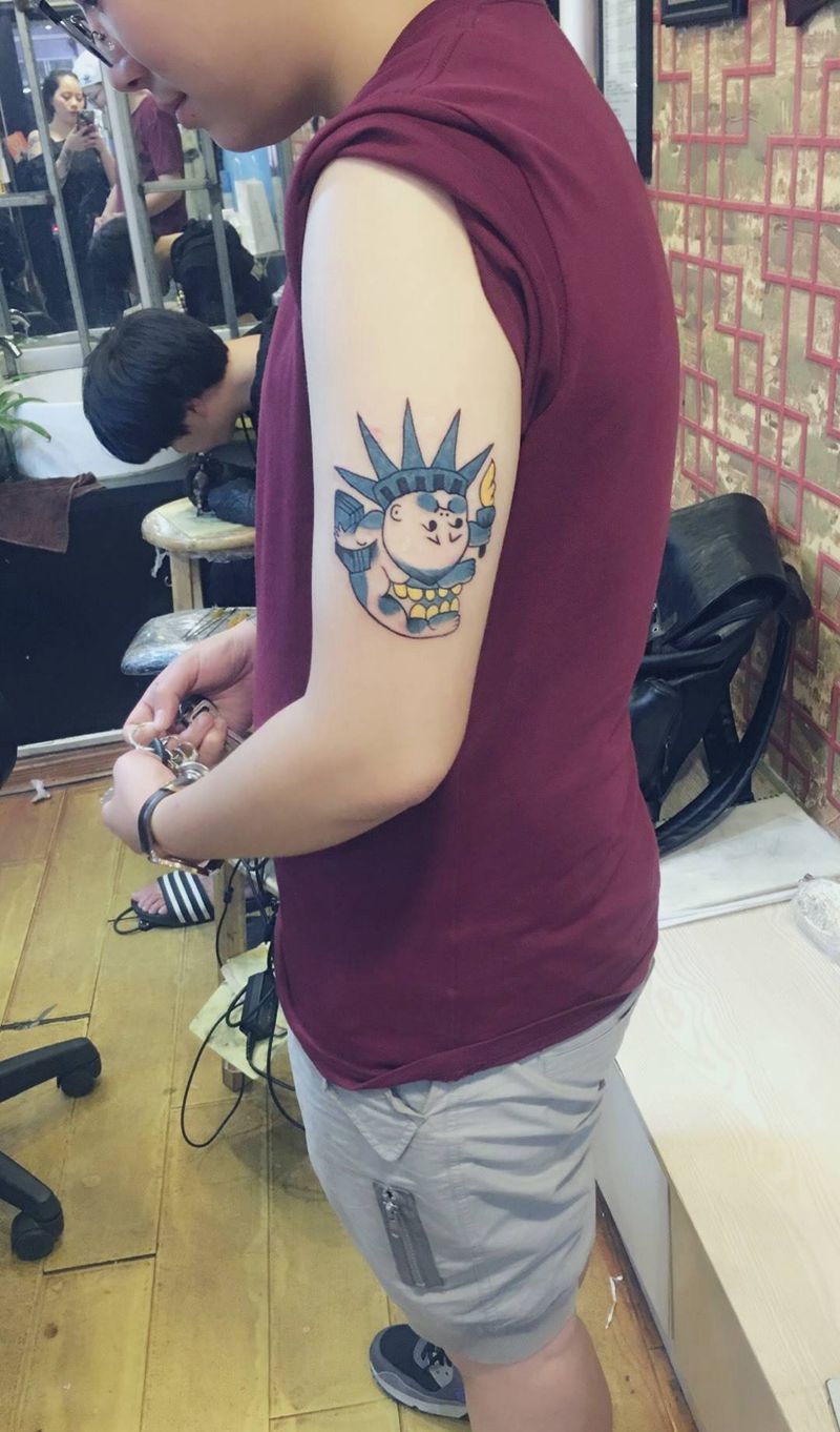 纹铭刺青纹身图片