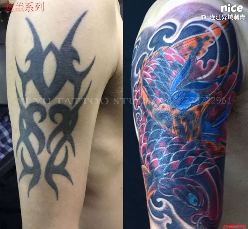 遮盖系列纹身图片
