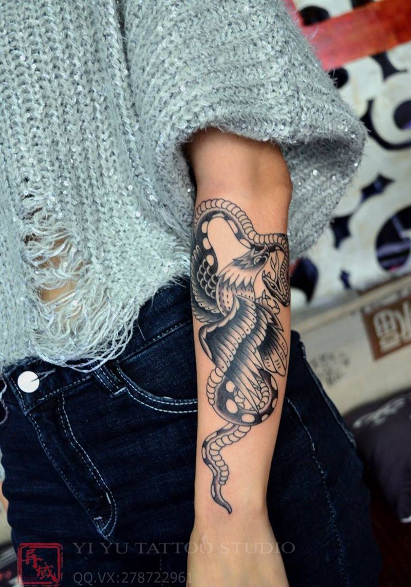 Oldschool纹身图片