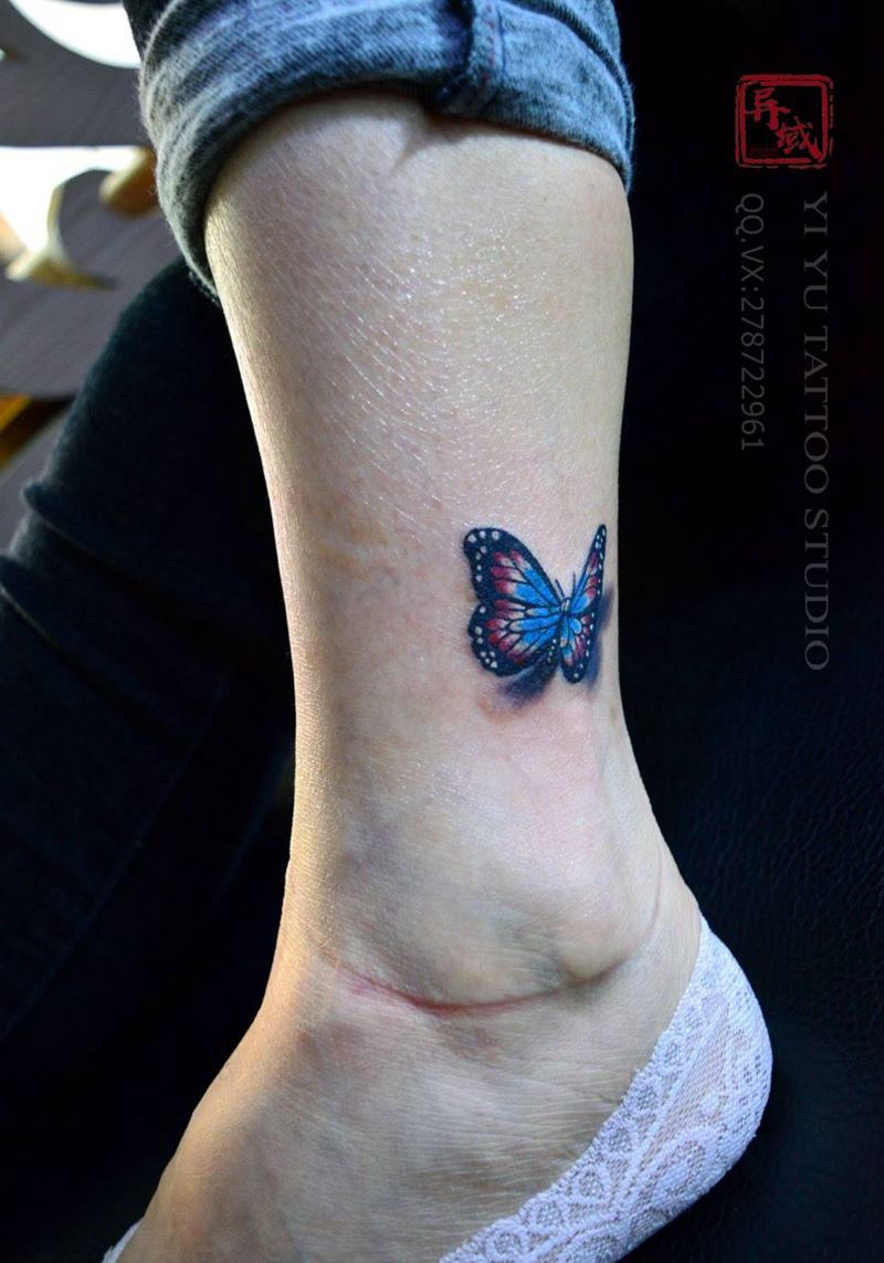 蝴蝶纹身图片