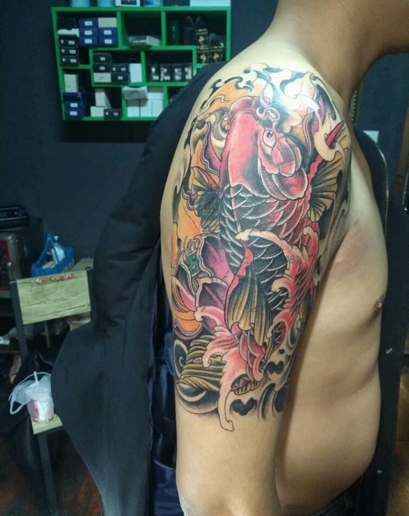 遮盖品纹身图片