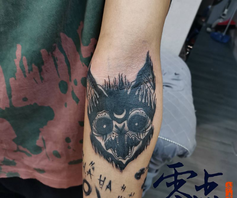 暗黑纹身图片_手臂纹身图案