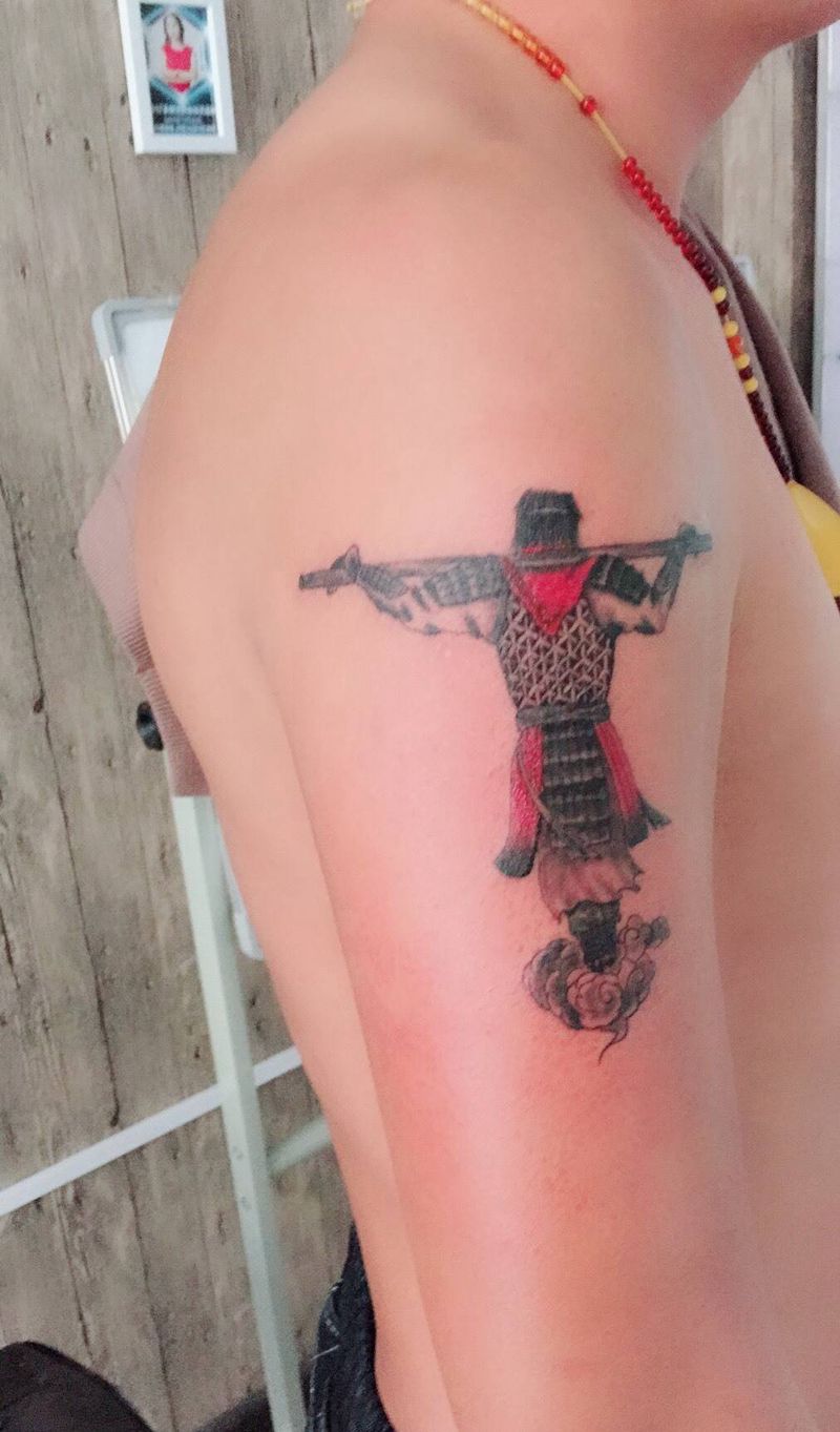 至尊宝纹身图片