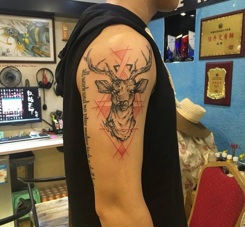 纹铭刺青纹身图片