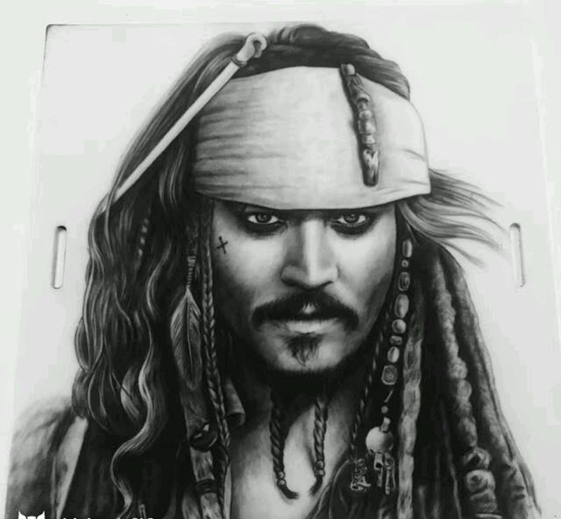 海盗纹身练习皮作品纹身图片