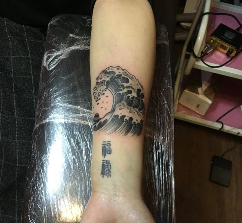 纹铭刺青纹身图片