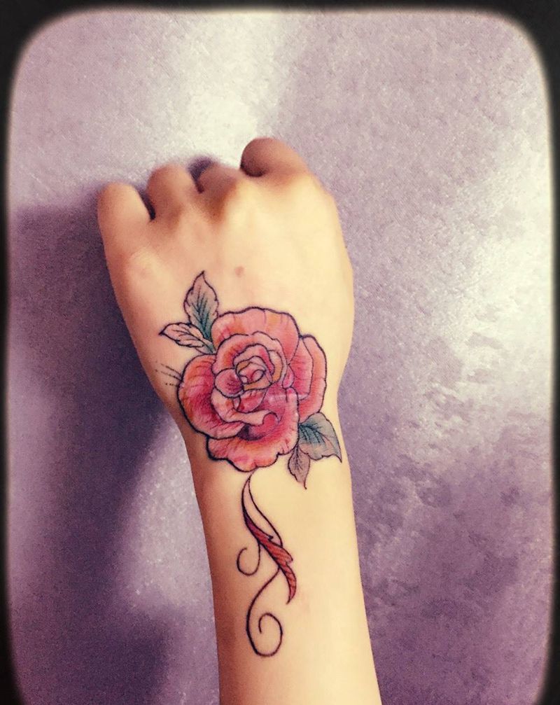 疤痕遮盖纹身图片