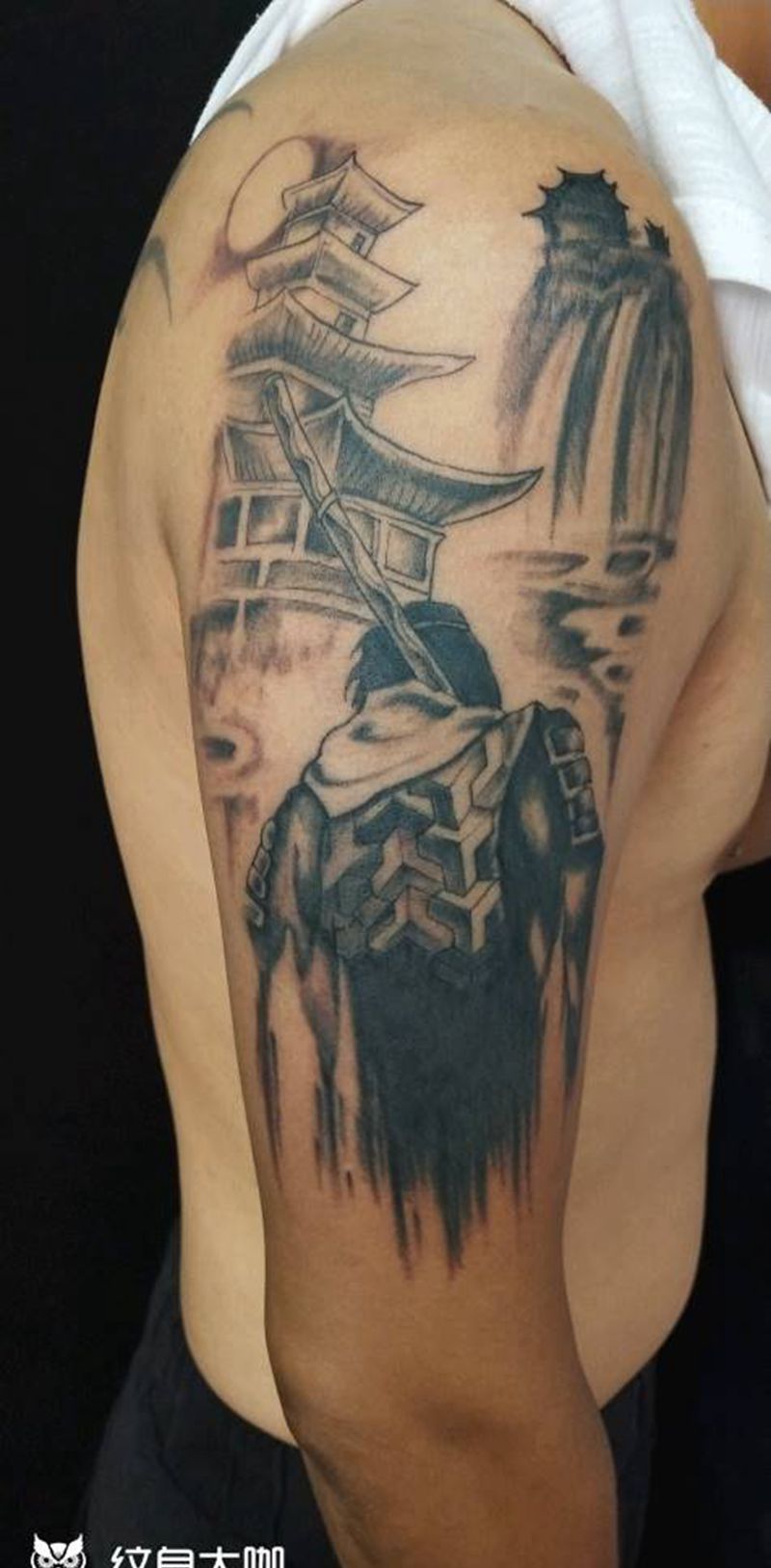 至尊宝纹身图片