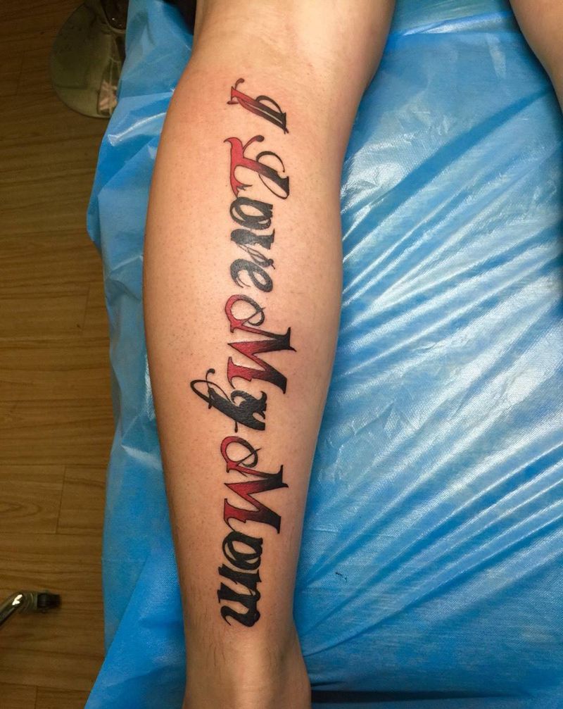 英文字体纹身图片