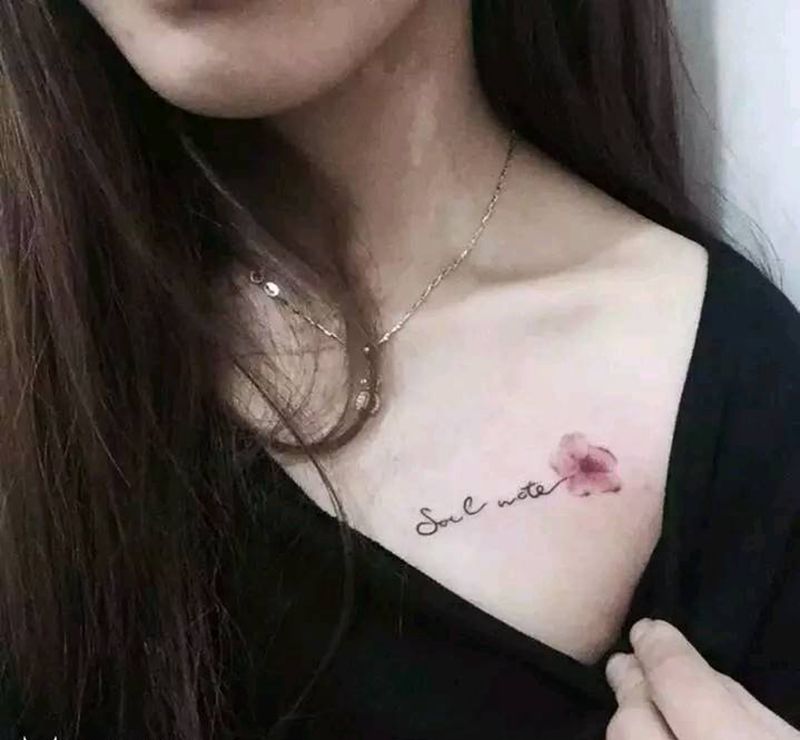 樱花字母。纹身图片_樱花字母。纹身图案