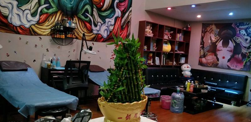 环境纹身图片_新传统纹身图案