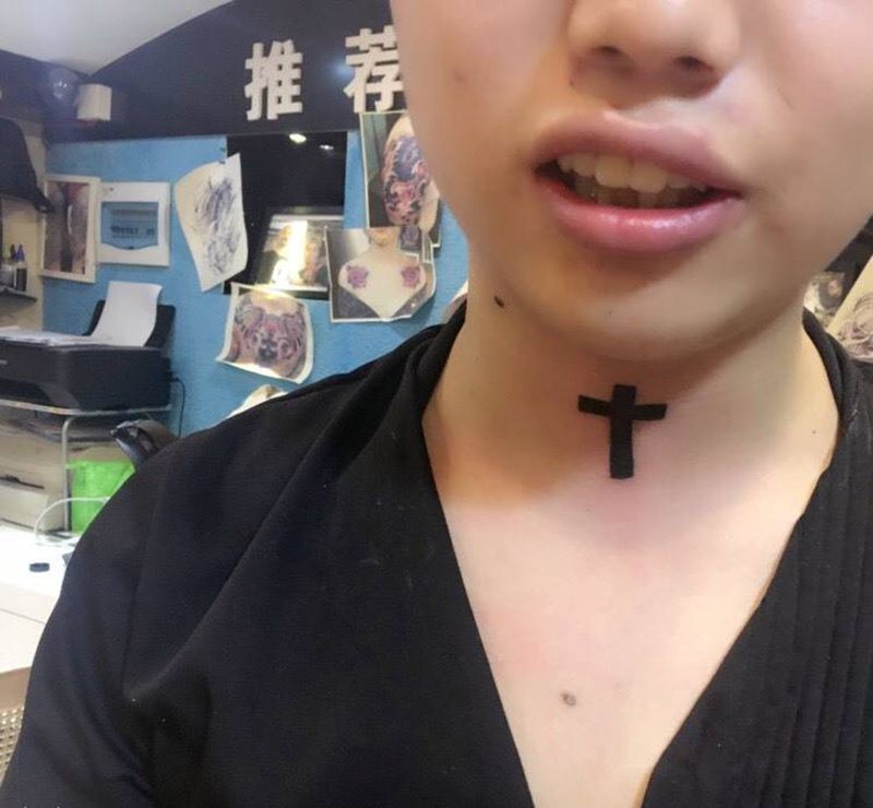 这个位置很赞纹身图片