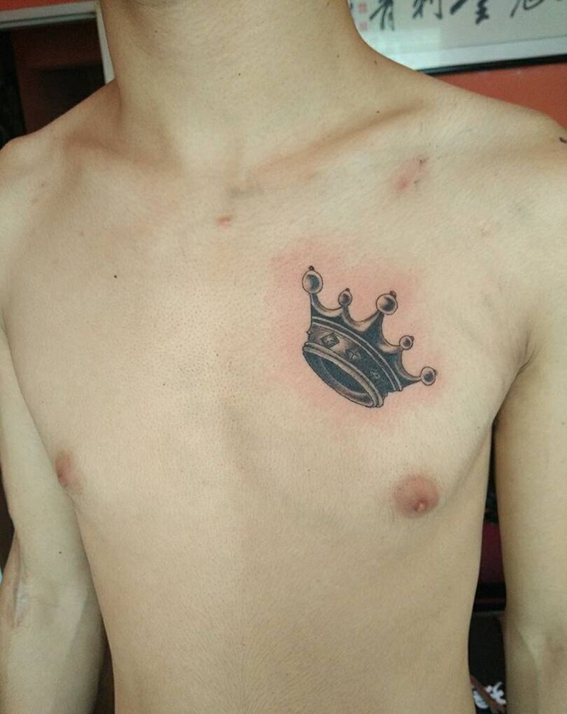 皇冠纹身图片