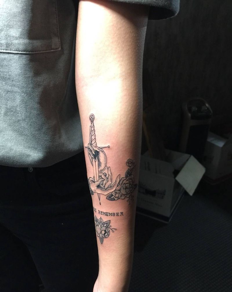 欧美作品纹身图片