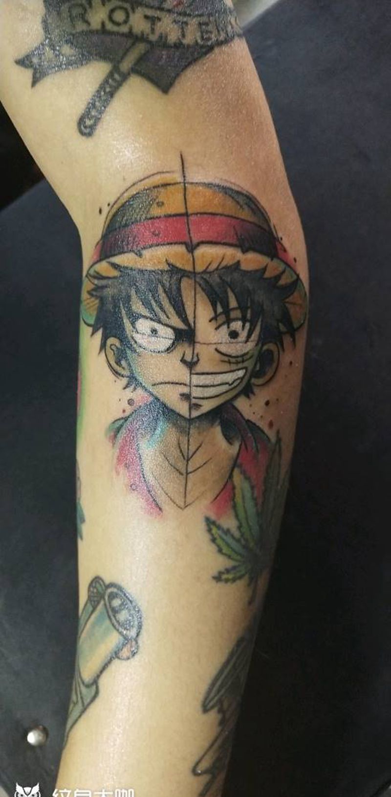 海贼王纹身图片