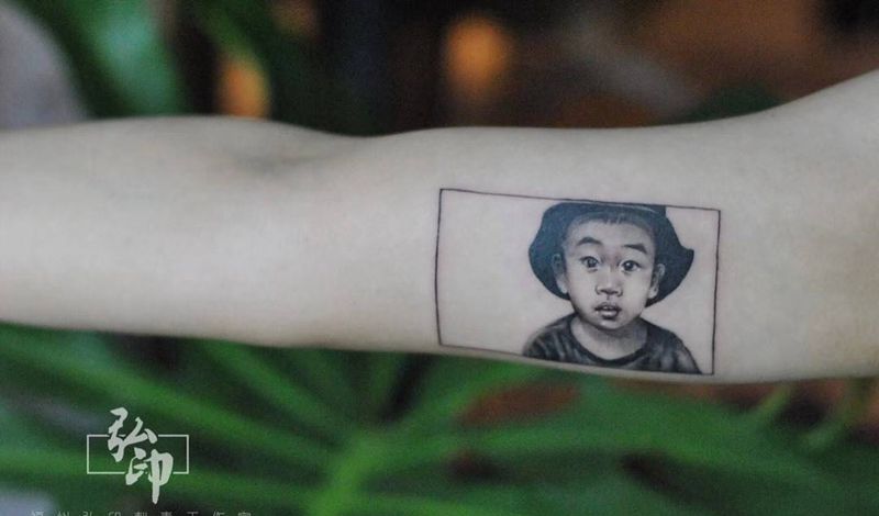 肖像纹身图片