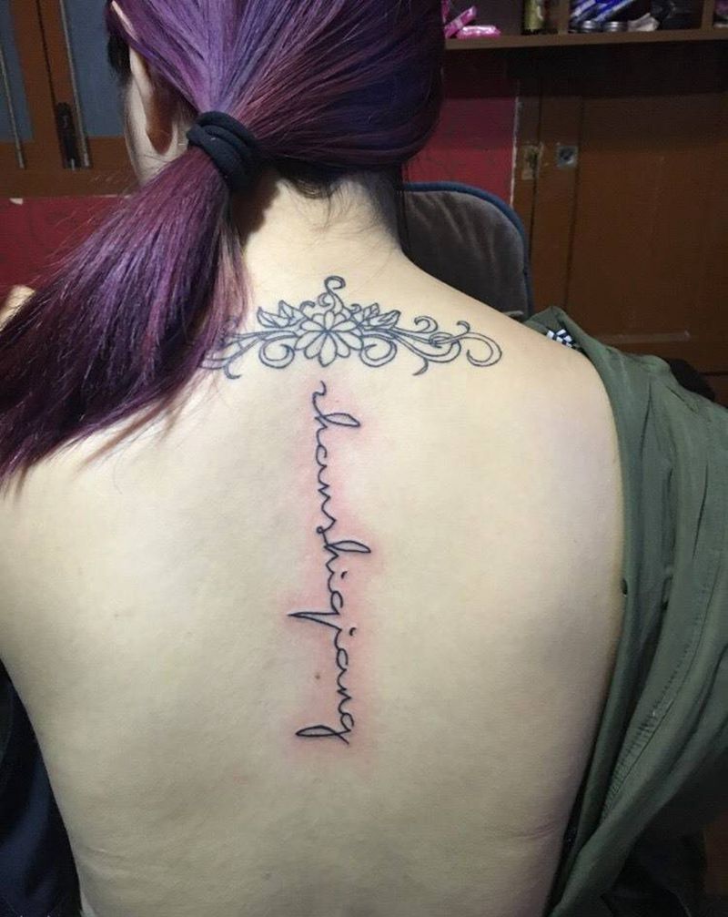 签名纹身纹身图片