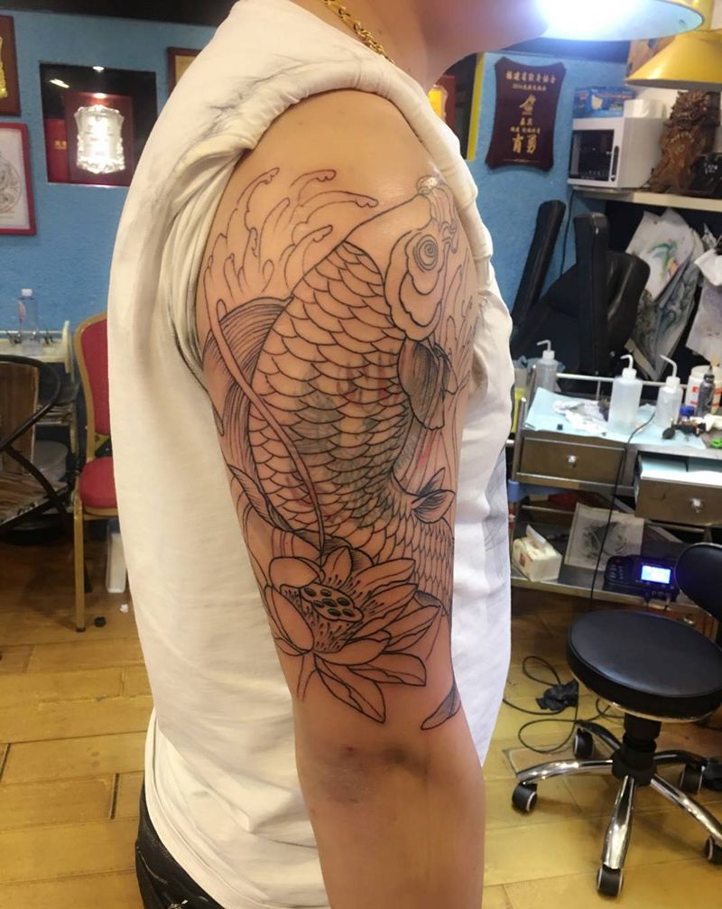 纹铭刺青纹身图片