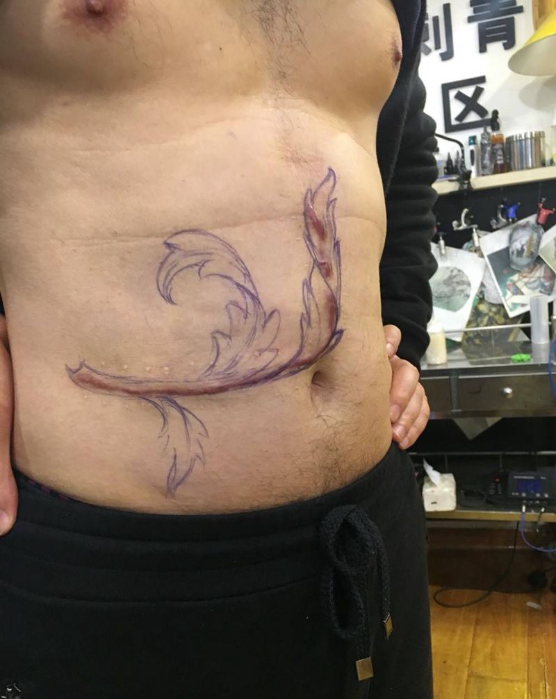 纹铭刺青纹身图片