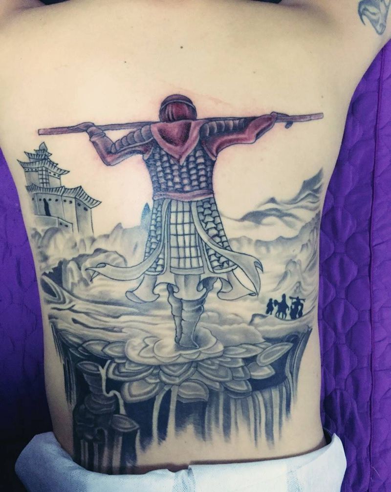 至尊宝纹身图片