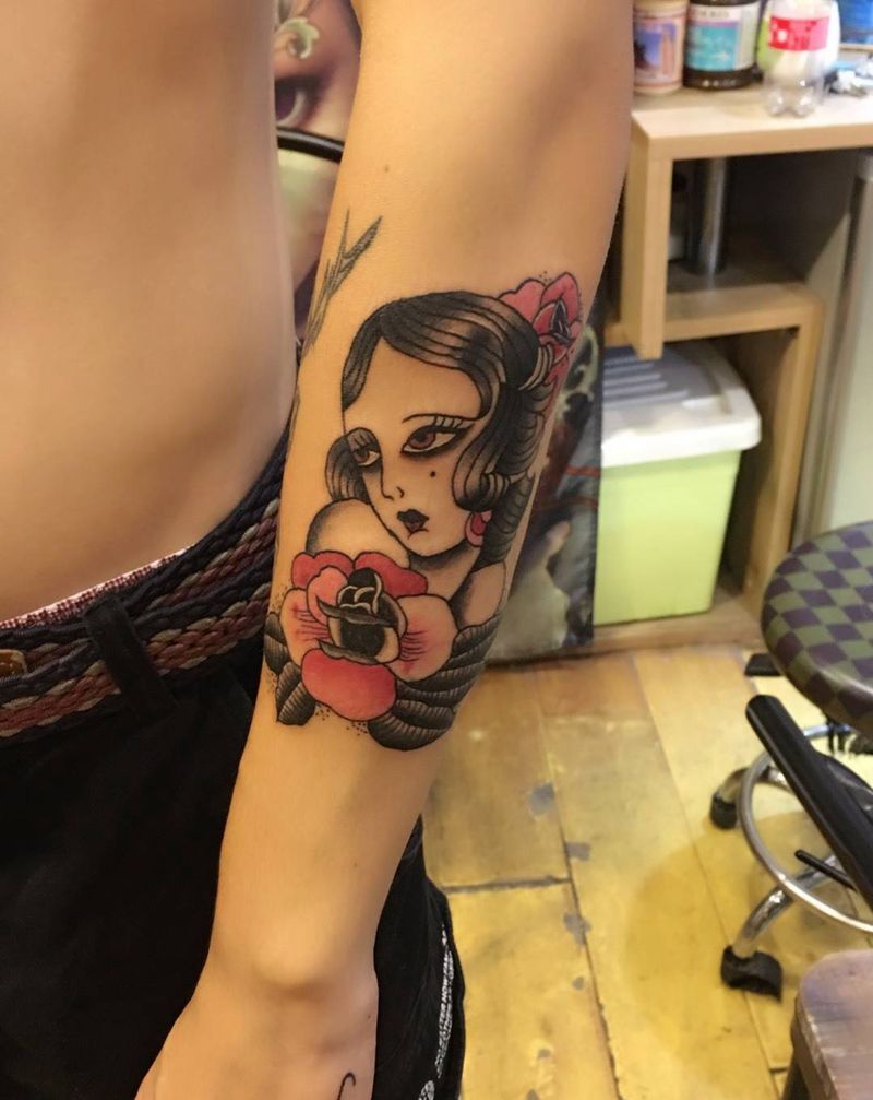 纹铭刺青纹身图片