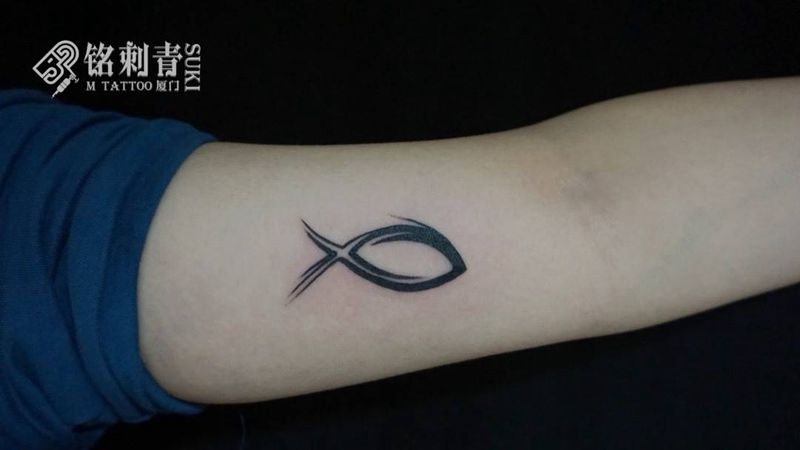 鱼纹身图片