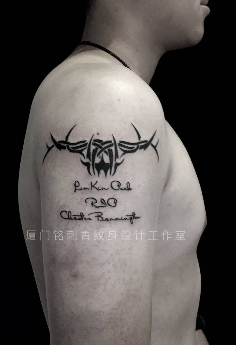 林肯公园纹身图片