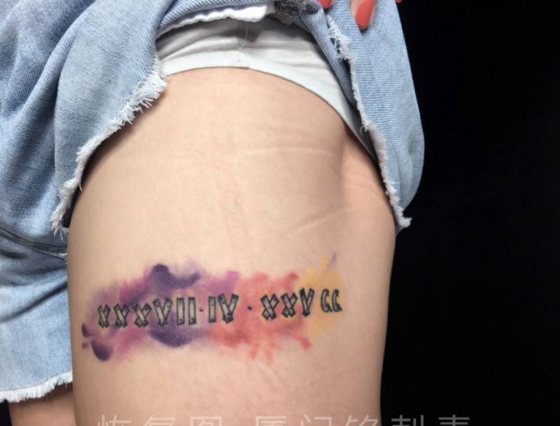 恢复效果纹身图片