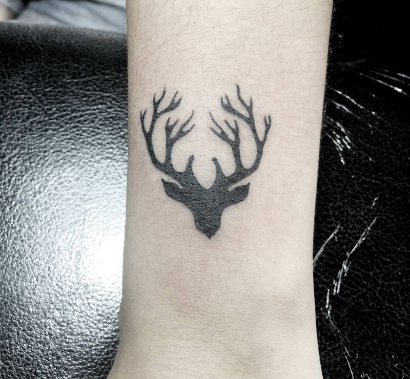 小清新就是精致纹身图片_手臂成品清新纹身图案