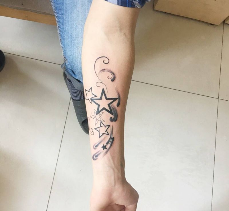 星星纹身图片