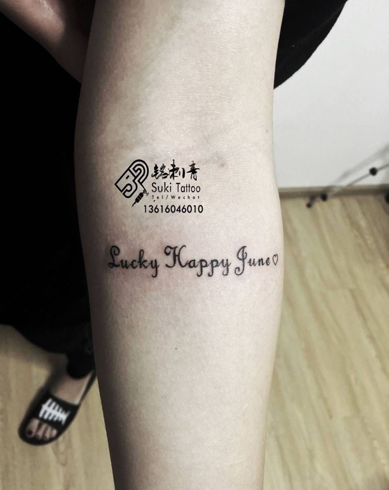 三针做英文确实精致纹身图片