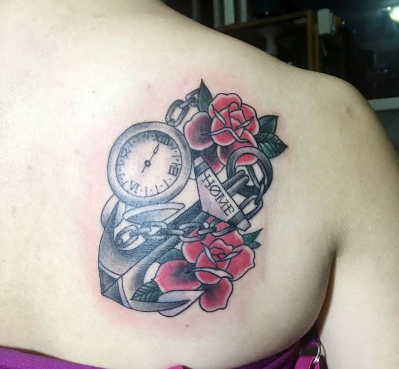 Oldschool纹身图片