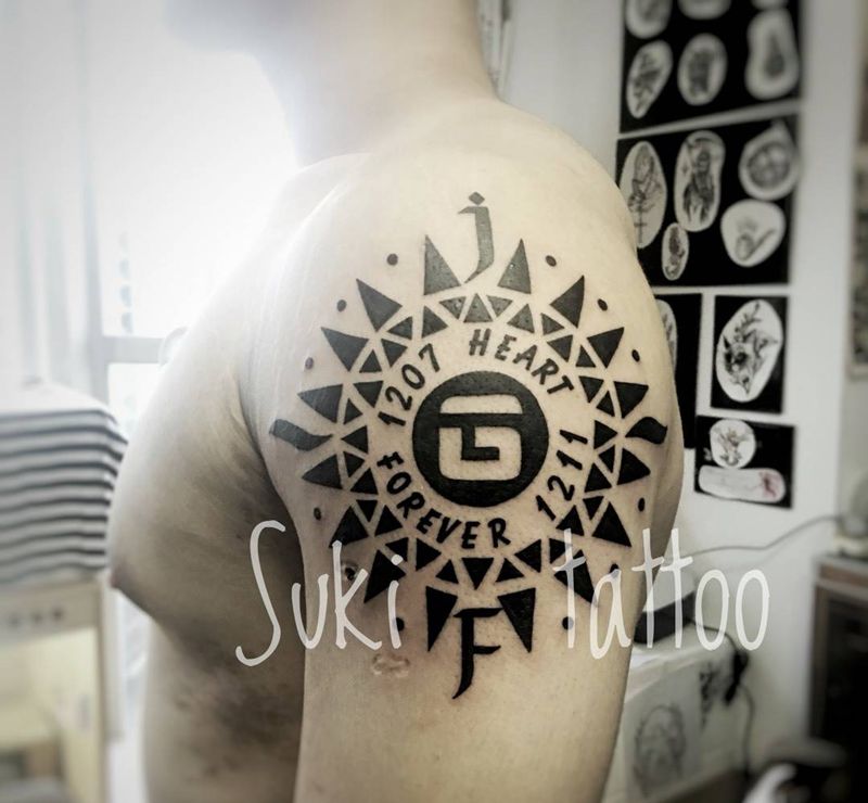 客定原创图腾纹身图片