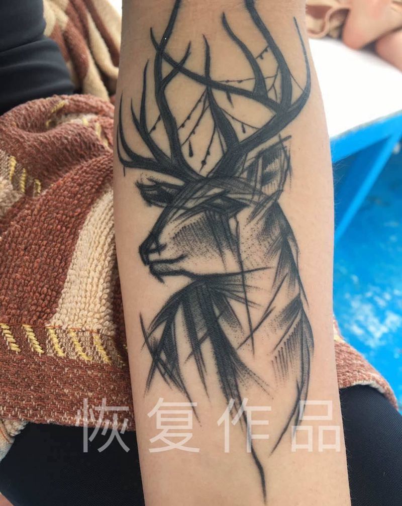 恢复作品欣赏纹身图片