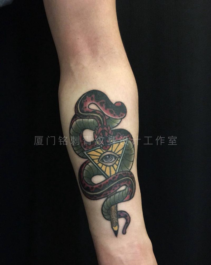 Oldschool纹身图片