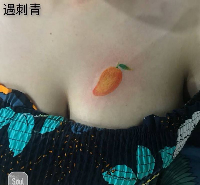 芒果纹身图片