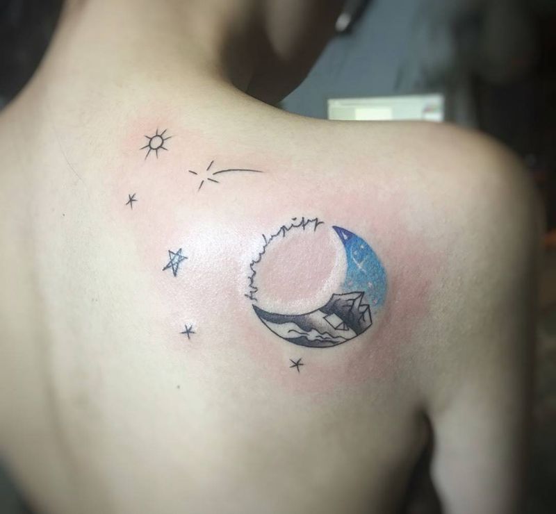 小清新纹身图片