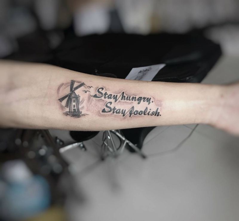 创意小英文纹身图片